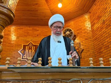 رجل دين شيعي باكستاني يحث المؤمنين على تجديد العهد مع الإمام المهدي (عج) في التاسع من ربيع الأول