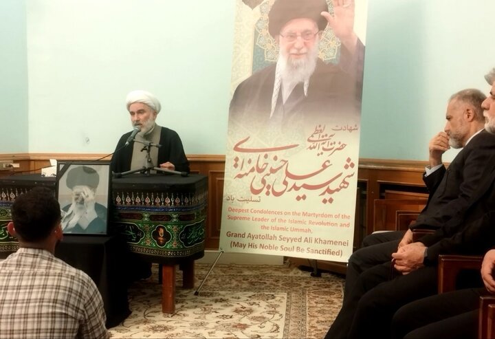 40-day memorial ceremony held in Moscow for martyred Leader of Islamic Revolution