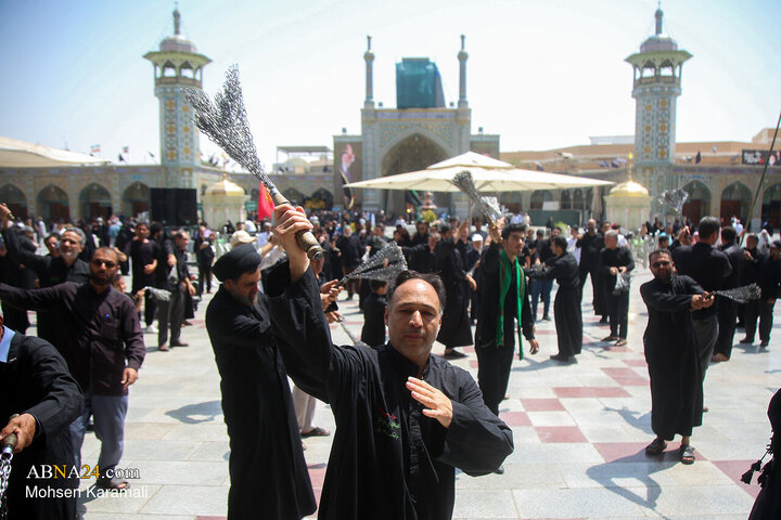 Photos: Imam Hasan al-Askari mourning ceremony held at Hazrat Masoumeh shrine in Qom