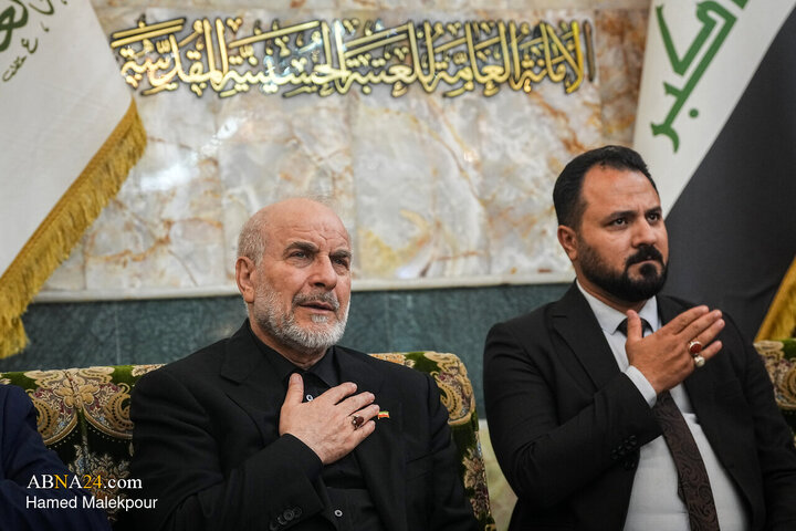 Photos: Ghalibaf visits Imam Hussain Holy Shrine