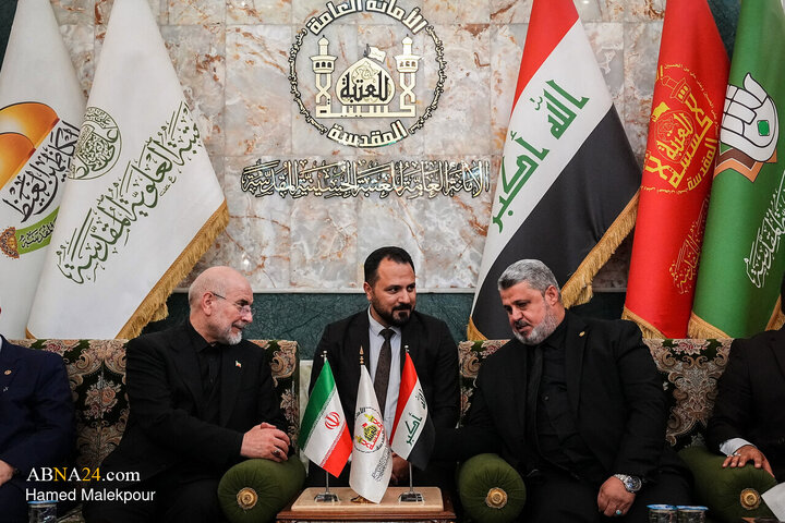 Photos: Ghalibaf visits Imam Hussain Holy Shrine