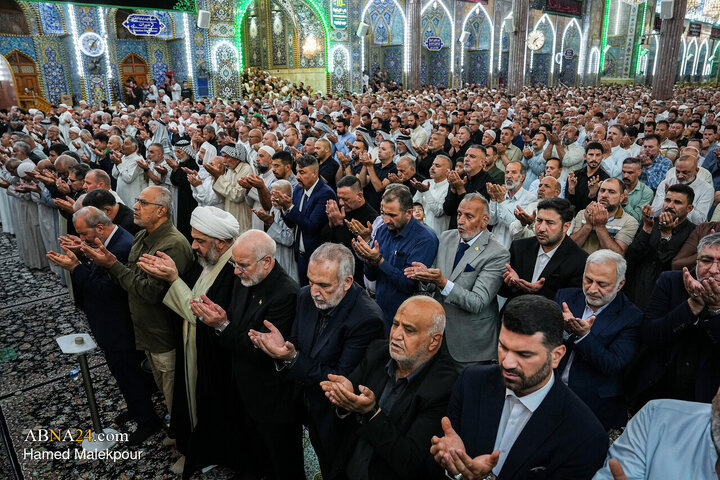 Photos: Ghalibaf visits Imam Hussain Holy Shrine
