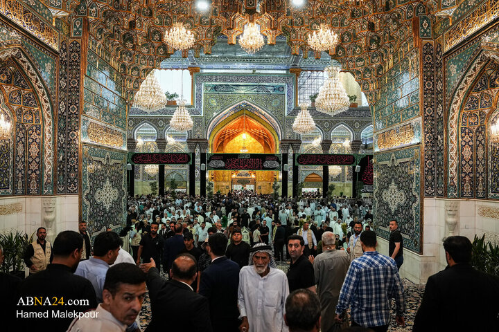 Photos: Ghalibaf visits Imam Hussain Holy Shrine