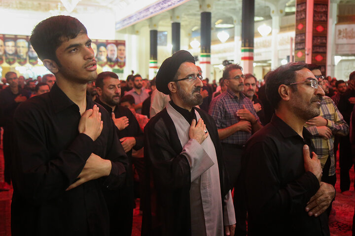 Photos: Imam Hasan al-Askari mourning ceremony held at Hazrat Masoumeh Holy Shrine