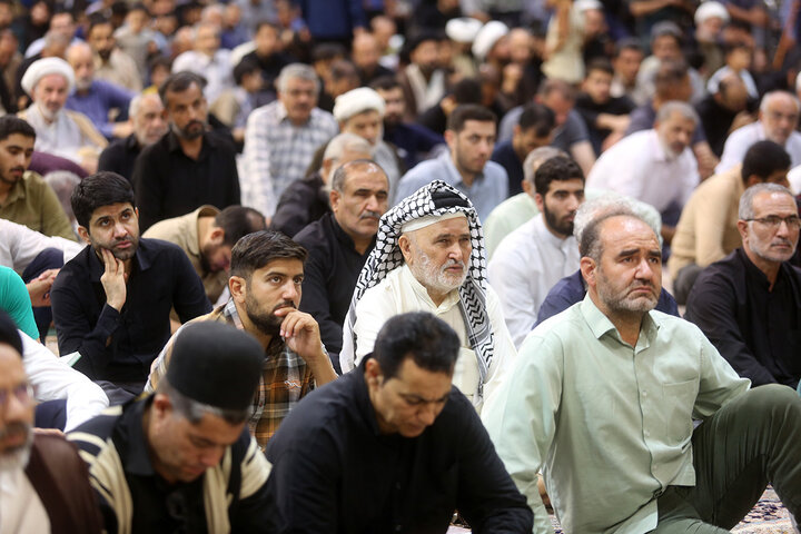 Photos: Imam Hasan al-Askari mourning ceremony held at Hazrat Masoumeh Holy Shrine