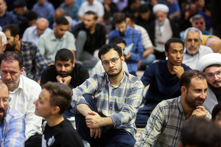 Photos: Imam Hasan al-Askari mourning ceremony held at Hazrat Masoumeh Holy Shrine