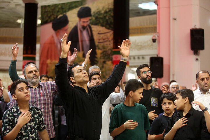 Photos: Imam Hasan al-Askari mourning ceremony held at Hazrat Masoumeh Holy Shrine