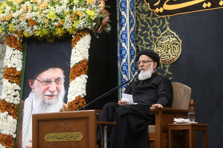 Photos: Imam Hasan al-Askari mourning ceremony held at Hazrat Masoumeh Holy Shrine