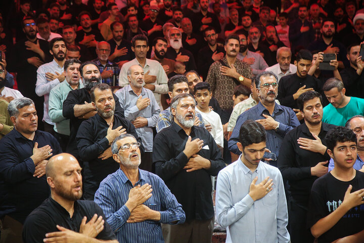 Photos: Imam Hasan al-Askari mourning ceremony held at Hazrat Masoumeh Holy Shrine
