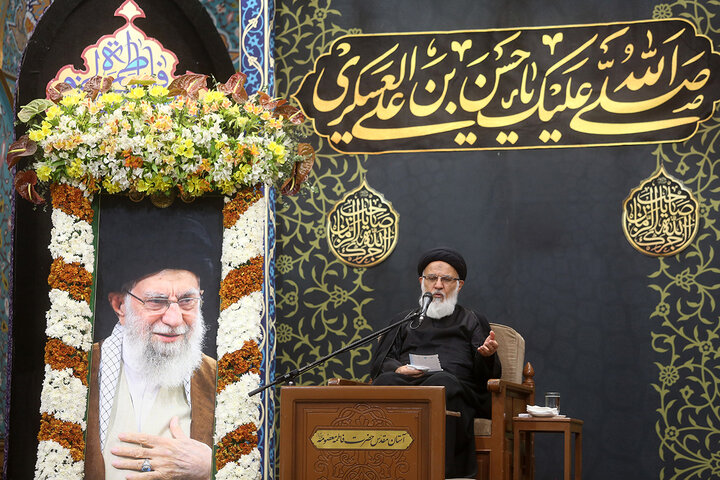 Photos: Imam Hasan al-Askari mourning ceremony held at Hazrat Masoumeh Holy Shrine