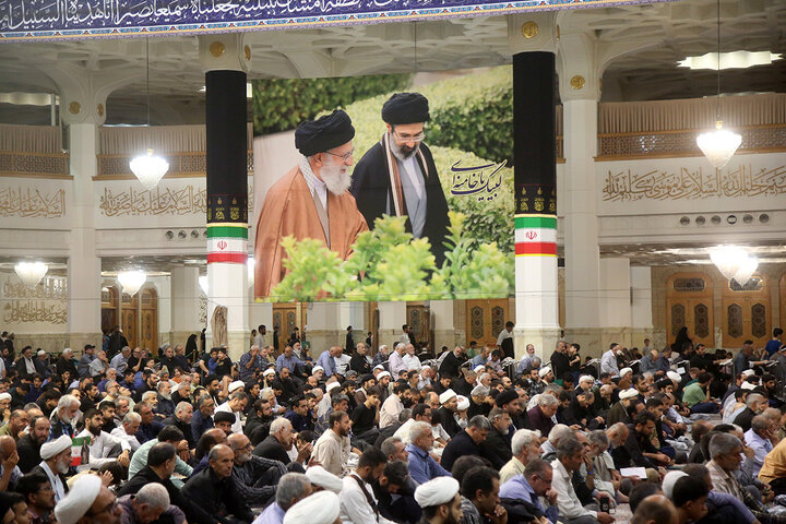 Photos: Imam Hasan al-Askari mourning ceremony held at Hazrat Masoumeh Holy Shrine