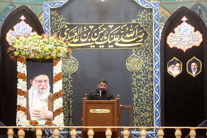 Photos: Imam Hasan al-Askari mourning ceremony held at Hazrat Masoumeh Holy Shrine