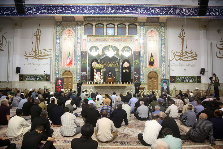 Photos: Imam Hasan al-Askari mourning ceremony held at Hazrat Masoumeh Holy Shrine