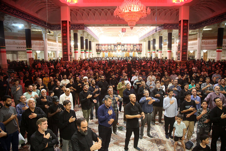 Photos: Imam Hasan al-Askari mourning ceremony held at Hazrat Masoumeh Holy Shrine