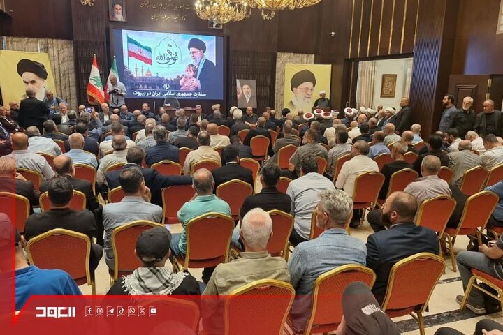 عکس خبری/ مراسم گرامیداشت چهلمین روز تشییع رهبر شهید در بیروت