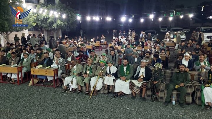 تقرير مصور/ مهرجان بمديرية صنعاء الجديدة احتفاءً بذكرى المولد النبوي