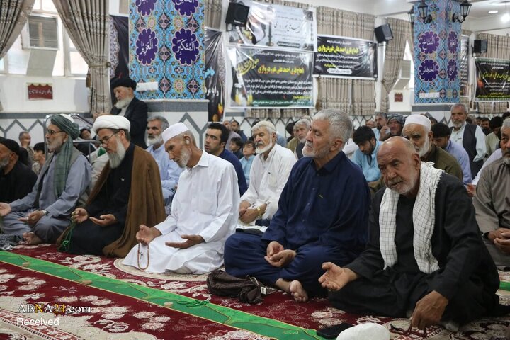 نماز جمعه شیعیان افغانستان در مهدیه هرات در فراق امام جمعه فقید آن + تصاویر