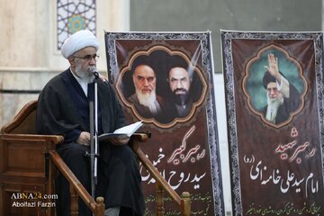 Photos: Commemoration of Martyr Imam Khamenei and Martyr Hussaini at International Conference on "Imam Hasan Askari (AS)"