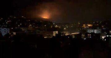 الكيان الصهيوني يقصف مرتفعي الدبشة وعلي الطاهر في لبنان