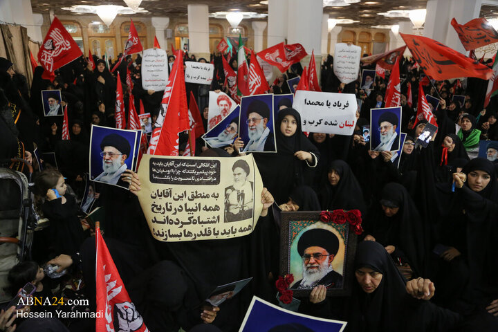 تقرير مصور/ مراسم أربعينية الشهيد القائد السيد "الخامنئي" في حرم السيدة فاطمة المعصومة (ع) - 2