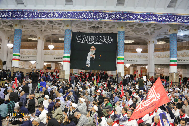 تقرير مصور/ مراسم أربعينية الشهيد القائد السيد "الخامنئي" في حرم السيدة فاطمة المعصومة (ع) - 2