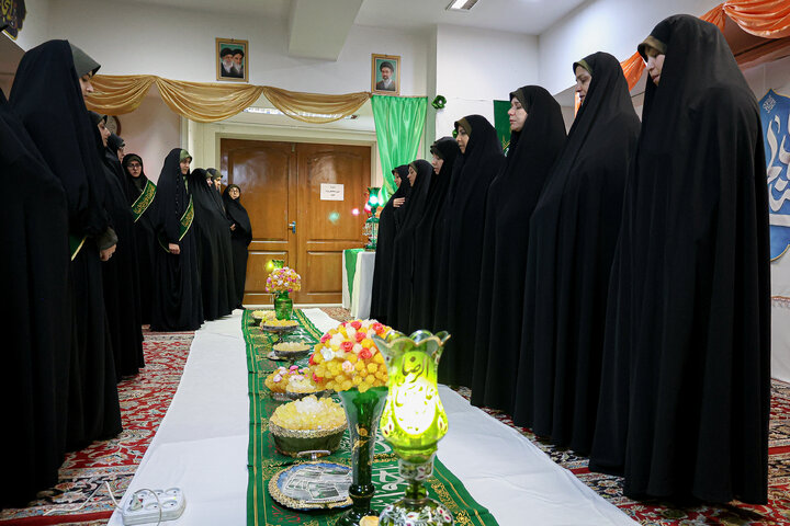 Photos: "Table of Blessing and Dignity" at Imam Reza Holy Shrine