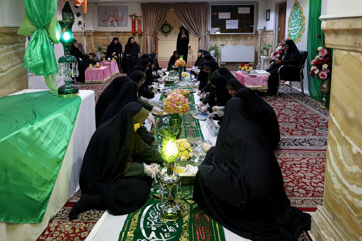 Photos: "Table of Blessing and Dignity" at Imam Reza Holy Shrine