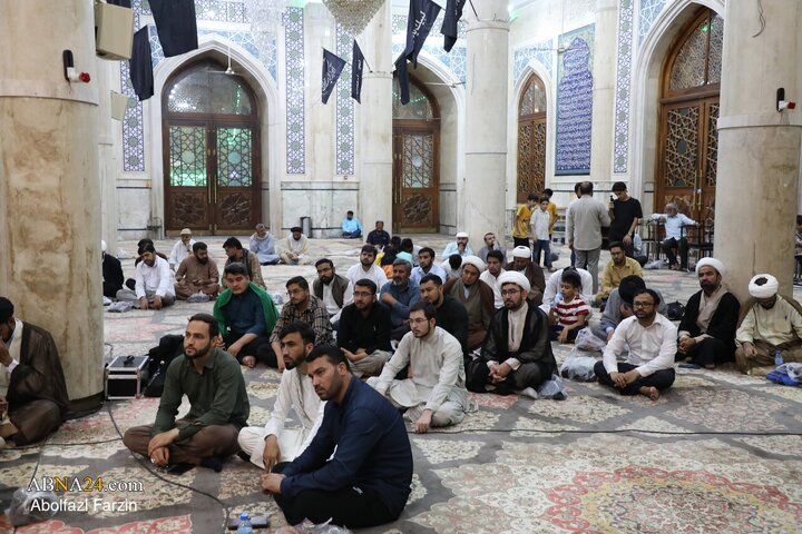 تقرير مصور/ إحياء ذكرى أربعينية الشهيد الإمام خامنئي في المؤتمر الدولي حول "الإمام الحسن العسكري (ع)"