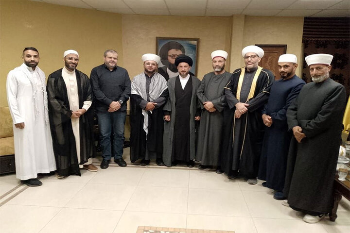 تاکید حزب‌الله و علمای صیدا بر تقویت وحدت لبنان و فلسطین