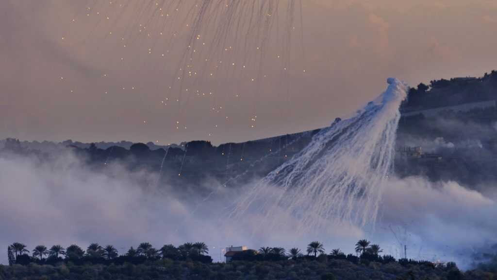 Israeli Terrorist Forces Escalate Attacks on Southern Lebanon, Using Phosphorus Shells