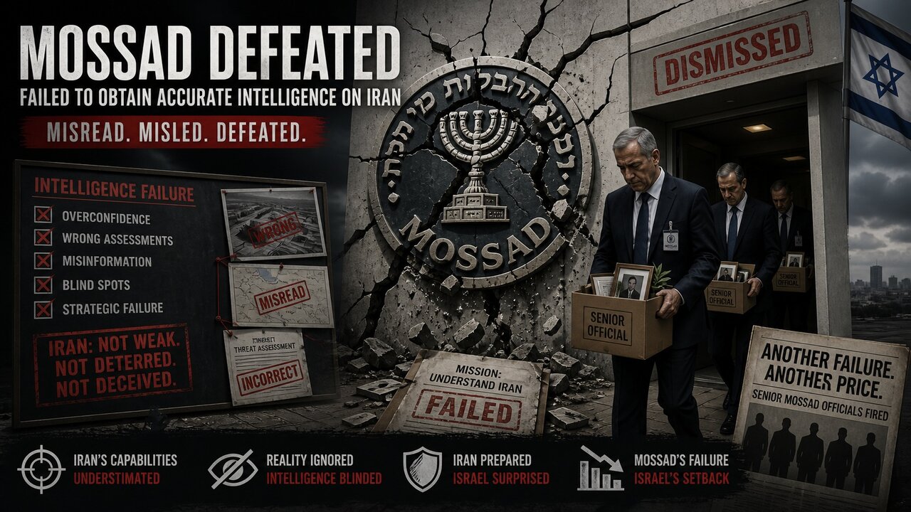Mossad Ta Yi Rashin Nasarar Da Ba A Zata Ba A Ayyukan Leken Asiri A Kan Iran