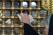 Photos: Dust-cleaning ceremony of Hazrat Masoumeh Holy Shrine with presence of Qom journalists