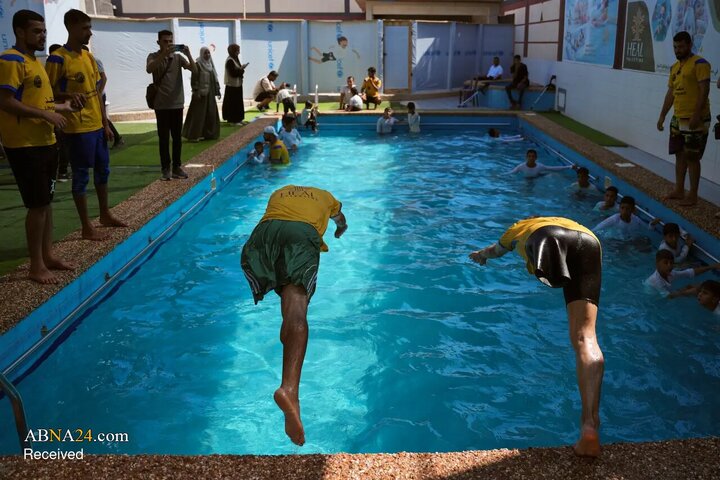Photos: Swim training for amputee children in Gaza