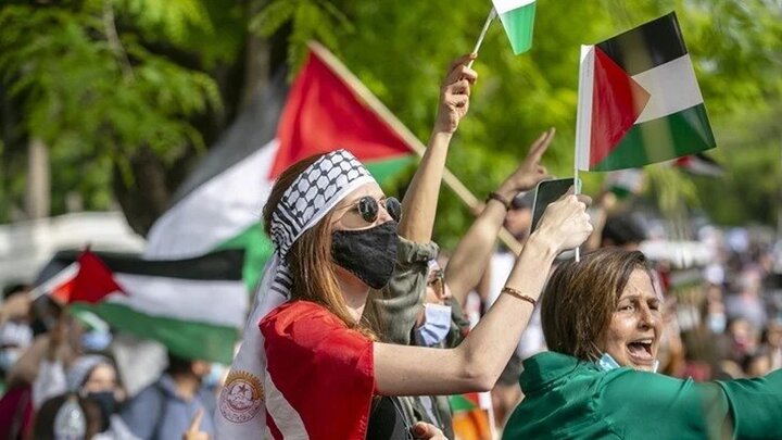Massive Pro-Palestinian protest held across Britain