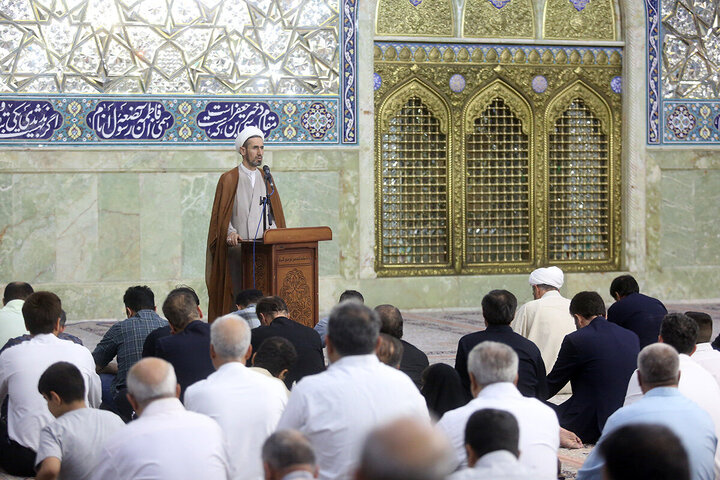 Photos: Dust-cleaning ceremony of Hazrat Masoumeh shrine by Arbaeen servants