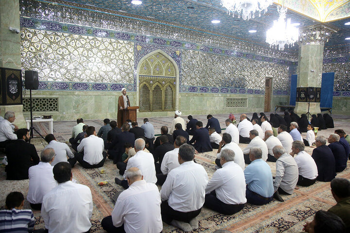 Photos: Dust-cleaning ceremony of Hazrat Masoumeh shrine by Arbaeen servants