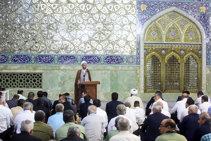 Photos: Dust-cleaning ceremony of Hazrat Masoumeh shrine by Arbaeen servants