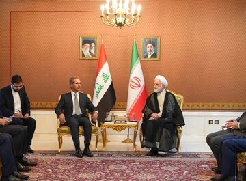 Rais wa Mamlaka ya Mahakama ya Iran Akutana na Mkuu wa Baraza Kuu la Mahakama la Iraq