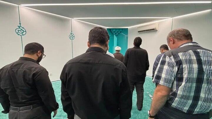 Photos: Inauguration of prayer hall at Tehran Theater Metro Station