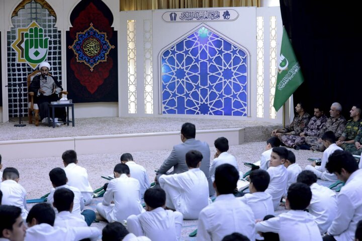 تقرير مصور/ إقامة محفل قرآنيًّ لطلبة مشروع حفظ القرآن الكريم في كربلاء