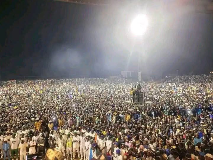 Video: Over One Million Gather in Bauchi, Nigeria for Grand Mawlid Celebration