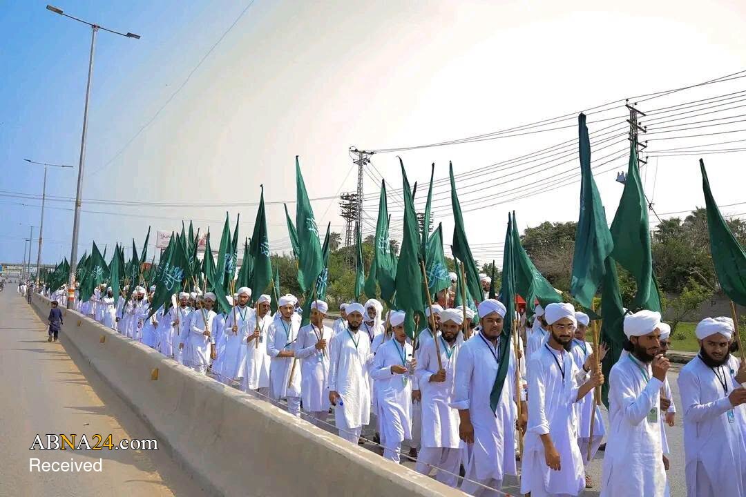 مراسم میلاد پیامبر اکرم(ص) در گوجرانواله پاکستان