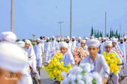 Foto / Pakistanın Qucranval şəhərində Hz. Məhəmməd Peyğəmbərin (s) Milad Günü münasibətilə mərasim