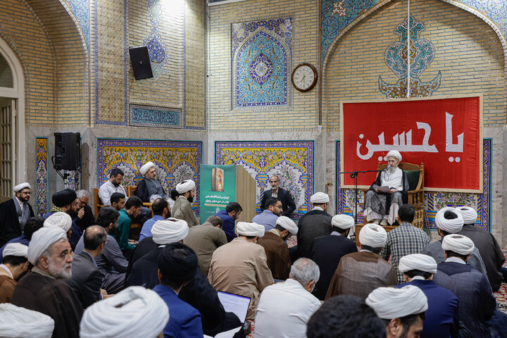 Photos: Scientific I'tikaf for seminary students at Imam Reza Holy Shrine