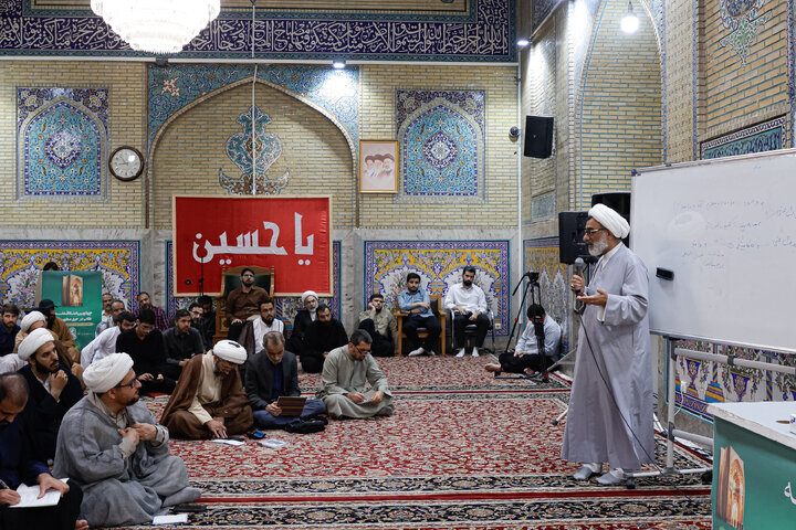 Photos: Scientific I'tikaf for seminary students at Imam Reza Holy Shrine