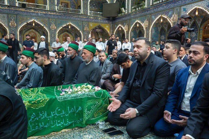 عکس خبری/ تشییع پیکر تولیت سابق آستان مقدس امام حسین(ع)