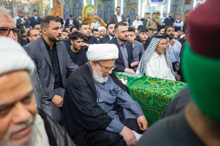 عکس خبری/ تشییع پیکر تولیت سابق آستان مقدس امام حسین(ع)
