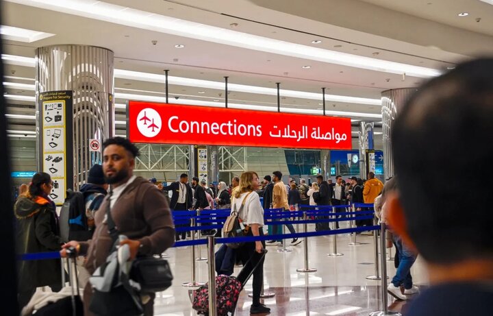 أعلن مطار دبي انخفاض حركة المسافرين بنسبة 31% جراء الحرب على إيران