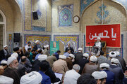 تقرير مصور/ الاعتكاف العلمي لطلاب الحوزات العلمية في العتبة الرضوية المقدسة