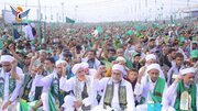 تقرير مصور/ احتشاد مليوني مهيب في مدينة الحديدة اليمنية احتفاءً بمولد الرسول الأعظم
